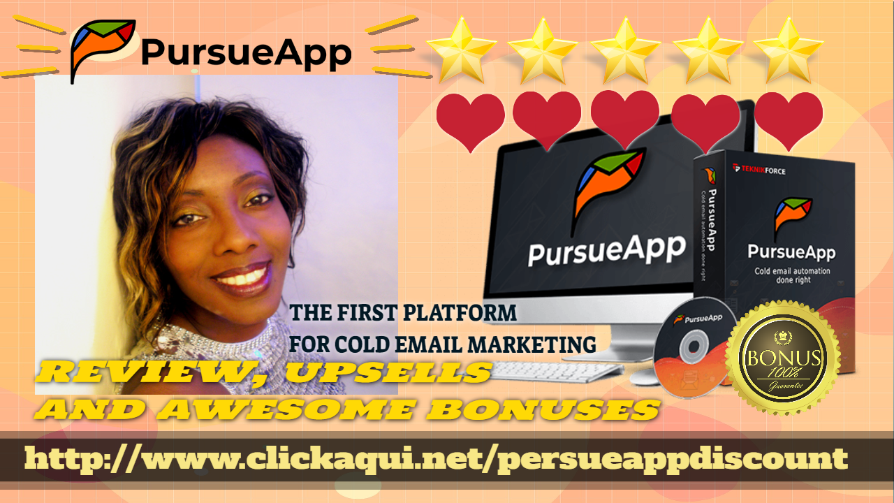 PURSUEAPP. Review and Awsome bonuses ⭐️⭐️⭐️⭐️ 🧡