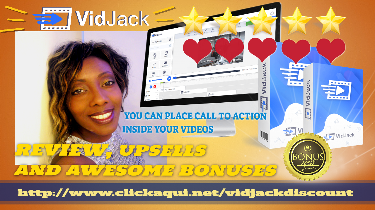 VIDJACK. Review and awesome bonuses ⭐️⭐️⭐️⭐️ 🧡