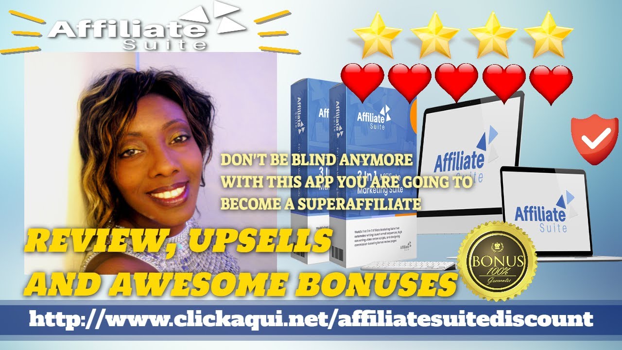 AFFILIATE SUITE. Review and bonuses ⭐️⭐️⭐️⭐️ 🧡