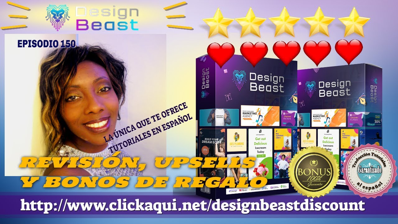 Revision y bonos. DESIGNBEAST ⭐️⭐️⭐️⭐️