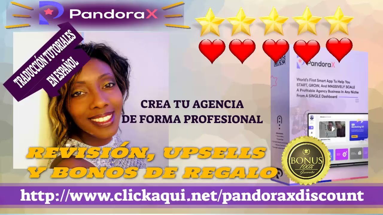 ✨✨⭐️⭐️ Crea una Agencia de Marketing con PANDORAX. Review y b0nuses