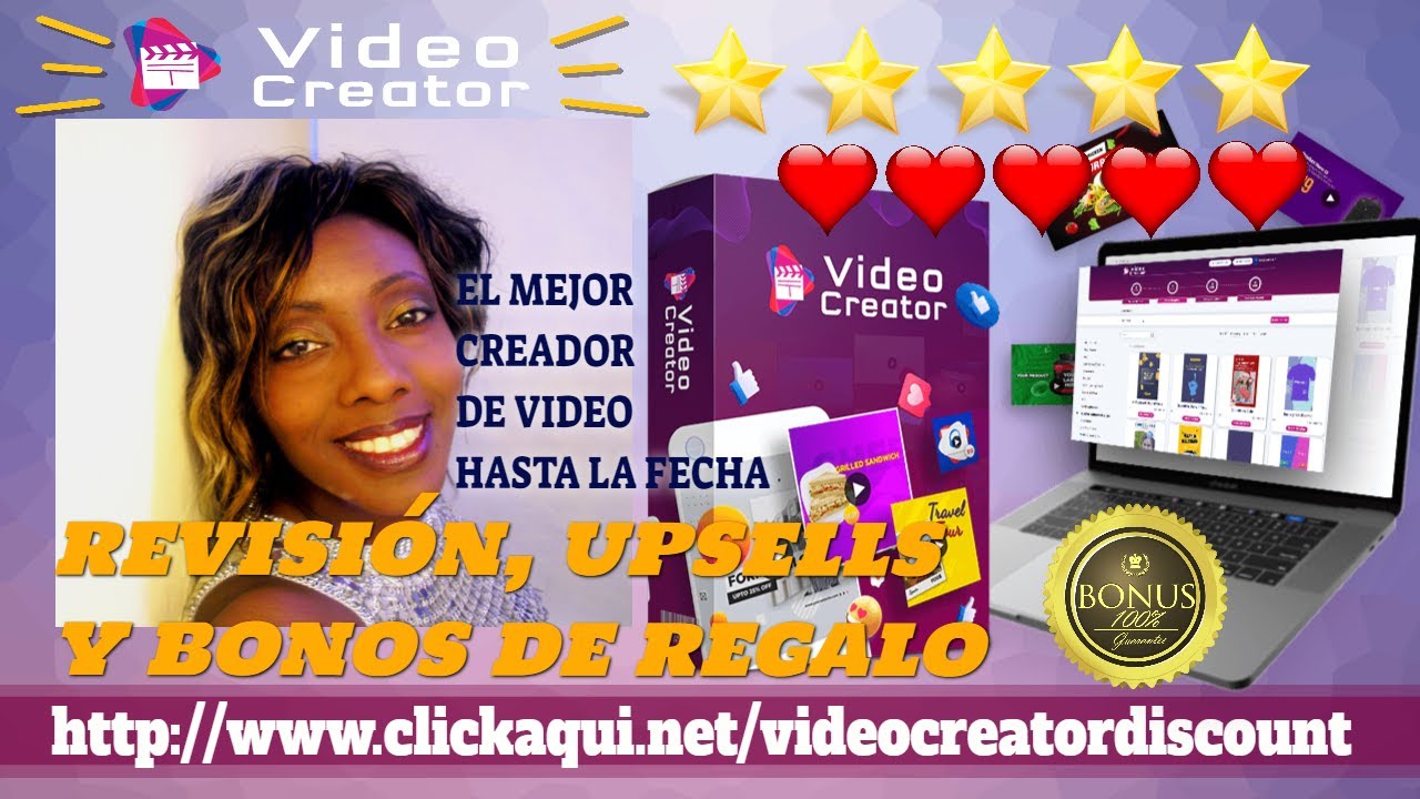VIDEOCREATOR. Review and Bonuses. The best Video creator software to date ✨✨⭐️⭐️⭐️⭐️