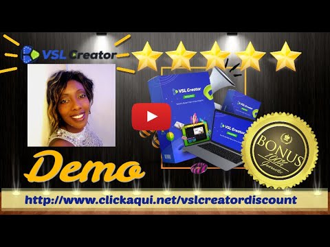 VSL Creator Review and Awsome Bonuses