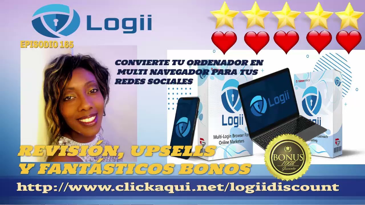 ⭐️☑️✨ LOGII. CONVIERTE TU ORDENADOR EN MÚLTIPLES  NAVEGADORES ⭐️⭐️⭐️⭐️⭐️